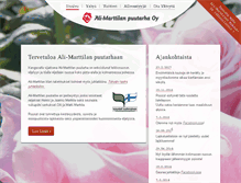 Tablet Screenshot of ali-marttila.fi