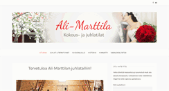 Desktop Screenshot of ali-marttila.com