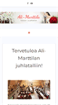 Mobile Screenshot of ali-marttila.com